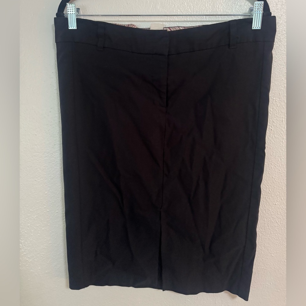 6 Degrees Black Pencil Skirt